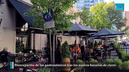 Preocupación de los gastronómicos tras los nuevos horarios de cierre