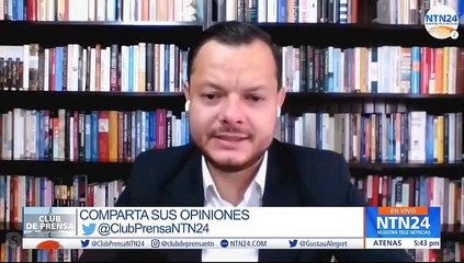 Club de Prensa de NTN24 del jueves 15 de abril de 2021