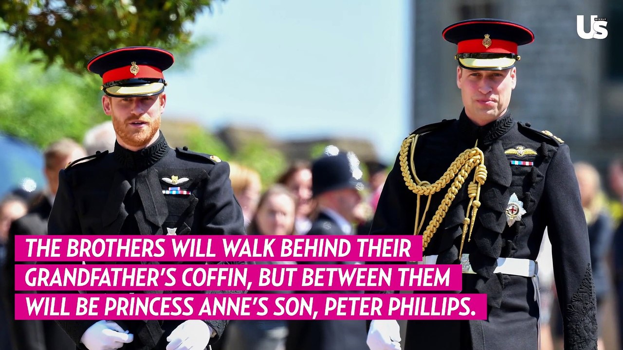 Prince Harry and Prince William Will Not Walk Next To Each Other At Prince Philip’s Funeral