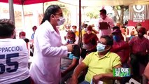 Minsa aplica vacuna Covishield a adultos mayores de Granada