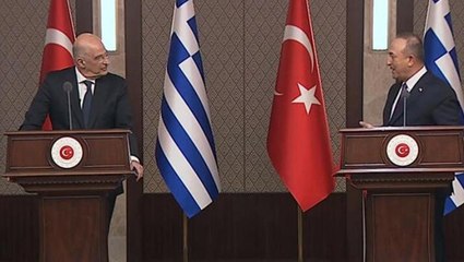Son Dakika: Yunan Bakan Dendias'ın skandal suçlamaları Bakan Çavuşoğlu'nu sinirlendirdi! Yüzüne dönüp saydırdı