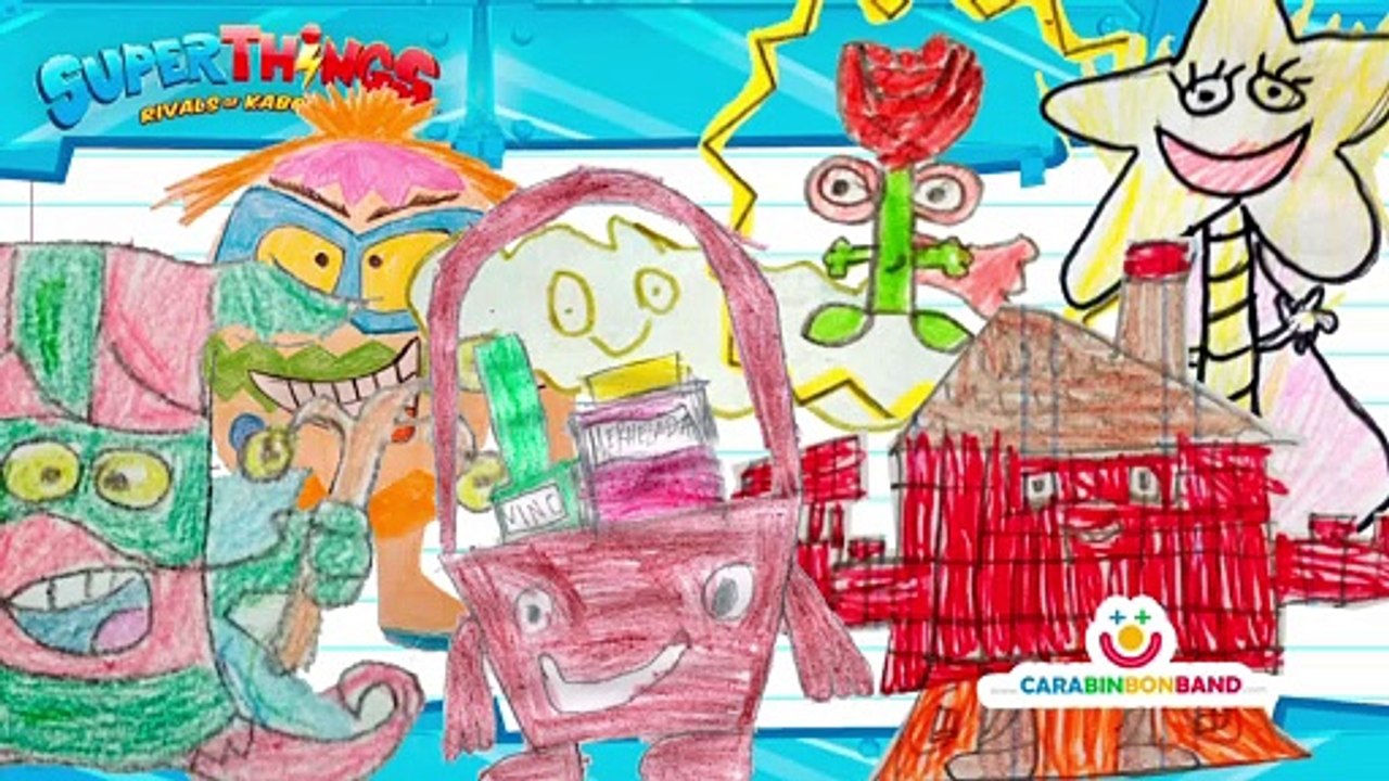 #SUPERTHINGS INVENTADOS POR LOS NIÑOS BASADOS EN CUENTOS INFANTILES - By CARA BIN BON BAND