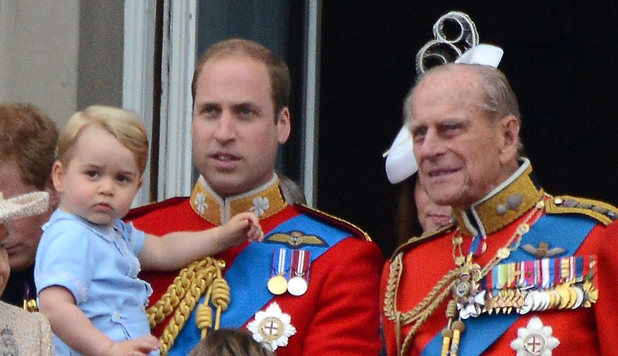 The Royal Family Shared a Rare Photo of Prince Philip With His Great-Grandchildren