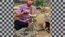 how to make artificial cylinder for cooking#2  New Ideas  New Project VETO VLOGS