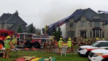 Incendie majeur à Brossard