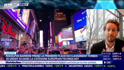 Rodolphe Barrere (Potloc) : Rodolphe Barrere prend la première place du classement Forbes 30 Under 30 dans la catégorie european technology - 15/04