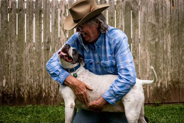 Stray Dog Named Patches Gets Adopted into Loving Home After 1,900+ Days at the Austin Animal Center