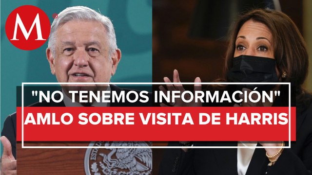 Visita de Kamala Harris a México sin fecha, pero será bienvenida_ AMLO