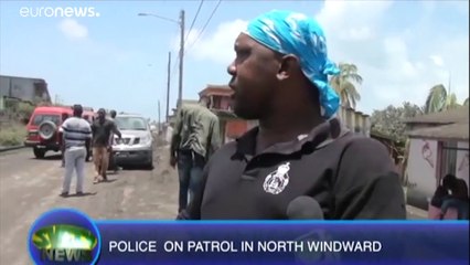 Manto negro sobre el Caribe: el volcán La Soufriere no da tregua en San Vicente y las Granadinas