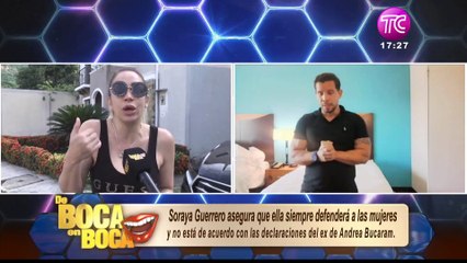 Soraya Guerrero le responde a Alex Moreira tras críticas