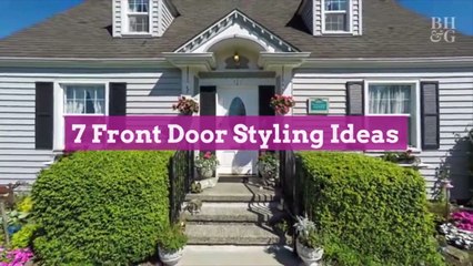 7 Front Door Styling Ideas for a Welcoming First Impression