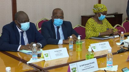 Le Premier Ministre Patrick Achi rencontre deux instances de la Banque Mondiale