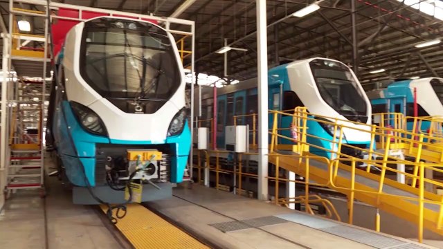 Looted South African rail stations in ruins as new trains gather dust