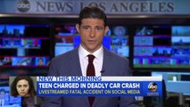Teen Arrested After Allegedly Livestreaming Deadly Car Crash