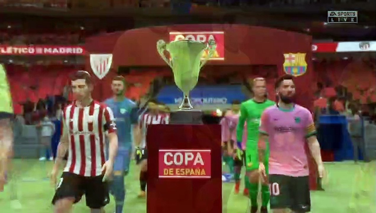 Copa del Rey Finale 2020/21: Athletic Bilbao vs FC Barcelona