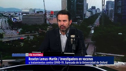 Vacuna "Patria" contra covid-19 no es mexicana: Roselyn Lemus-Martín