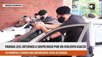 Parada Leis detienen a sospechoso por un violento asalto