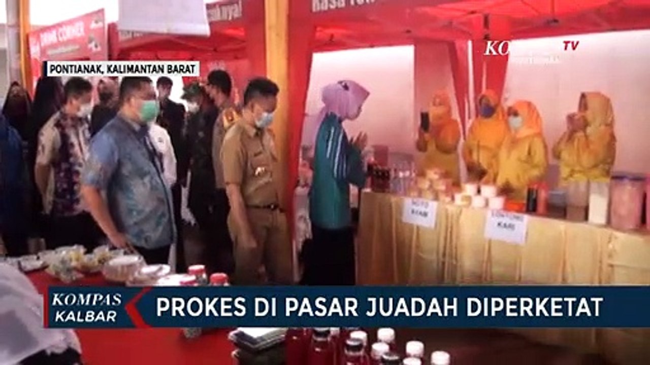 DPRD Kota Pontianak Ingatkan Pemerintah Perketat Protokol Kesehatan di Pasar Juadah