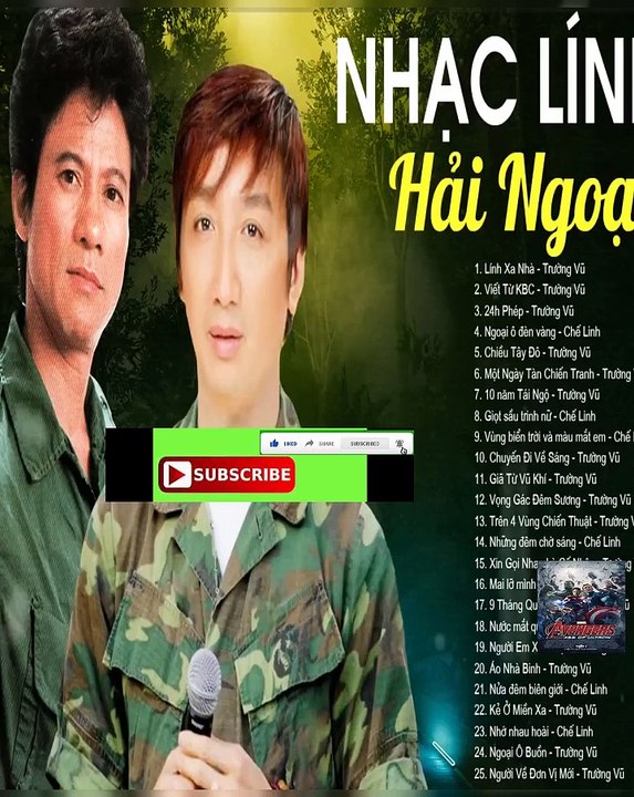 NHẠC LÍNH CHẾ LINH TRƯỜNG VŨ Hay Nhất Mọi Thời Đại - LK Lính Xa Nhà, Viết Từ KBC Bất Hủ Trước 1975