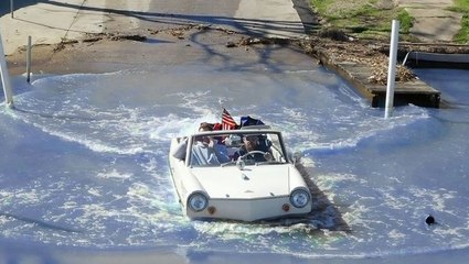 The Amphicar 770 is a classic that masters land and sea