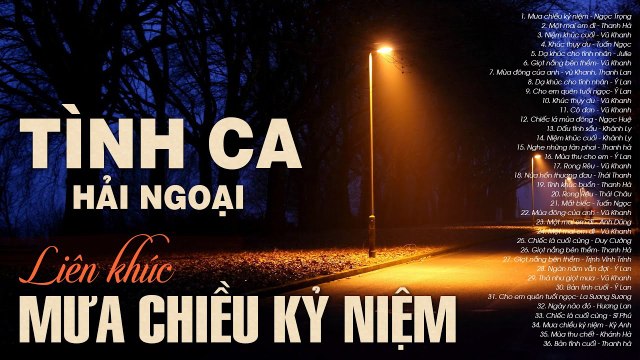 MƯA CHIỀU KỶ NIỆM, MỘT MAI EM ĐI - Tình khúc Phòng Trà - Dòng Nhạc Tình Ca Xưa Hay Nhất Mọi Thời Đại