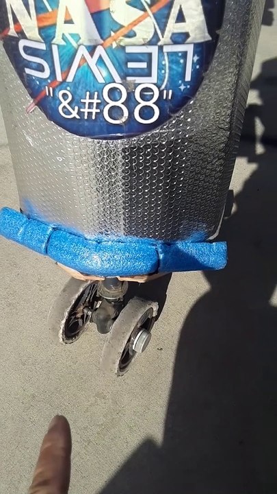 NASA Mars Rover Front Wheel Bogie