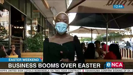 Business booms over Easter weekend