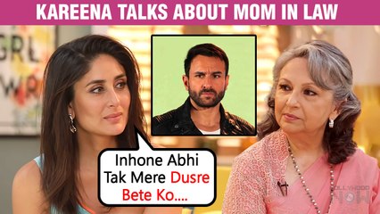 Kareena Reveals Mom In Law Sharmila Tagore Dint See Her Second Baby | Talks About Her Relation