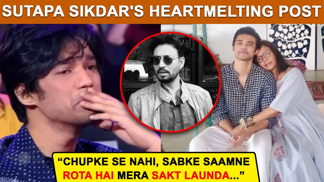 Irrfan Khan's Wife Sutapa Sikdar Gets Emotional After Babil Breaks Down | Pens A Poem