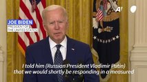 Biden announces sanctions on Russia, expulsion of diplomats