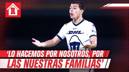 Download Video: Erik Lira sobre repunte de Pumas: 'Lo hacemos por nosotros, por las familias que están afuera'