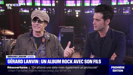 Gérard Lanvin se lance dans la chanson avec un premier album rock avec son fils