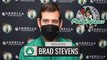 Brad Stevens Reacts to Celtics Bench COLLAPSE