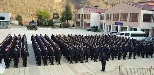 Polis Özel Harekat öğrencilerinden Afrin'e mesaj
