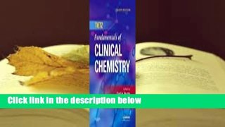 Downlaod Tietz Fundamentals of Clinical Chemistry Epub