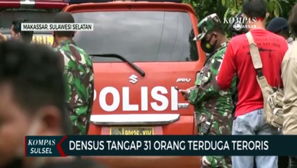 Densus 88 Tangkap 31 Orang Terduga Teroris Dimakassar Dan Sita Senjata
