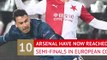 Arteta delighted with Arsenal 'efficiency' as they hammer Slavia