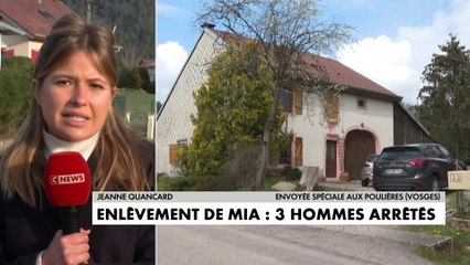 Download Video: Enlèvement de Mia : « La mère reste toujours introuvable», raconte notre envoyée spéciale Jeanne Quancard aux Poulières (Vosges)