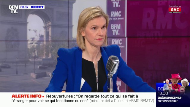 Agnès Pannier-Runacher sur les réouvertures: On regarde tout ce qui se fait à l'étranger