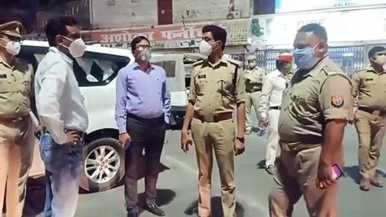 जनपद में बढ़ते कोरोना केस के चलते रात्रि कालीन कर्फ्यू किया गया लागू