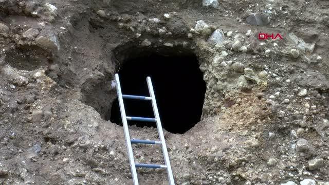 Son dakika haber! HEYELANDA ORTAYA ÇIKAN 'OYGU MEZAR'DA KURTARMA KAZISI