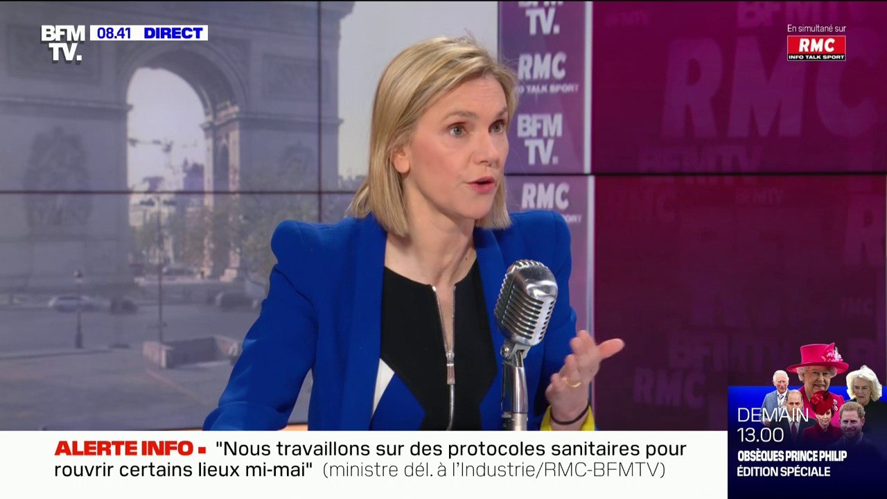 Agnès Pannier-Runacher à propos de la vaccination: "Sur les personnes les plus âgées, on a de l'avance"