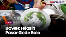Legendaris Pasar Gede Solo, Dawet Teasih Jadi Favorite Warga Solo