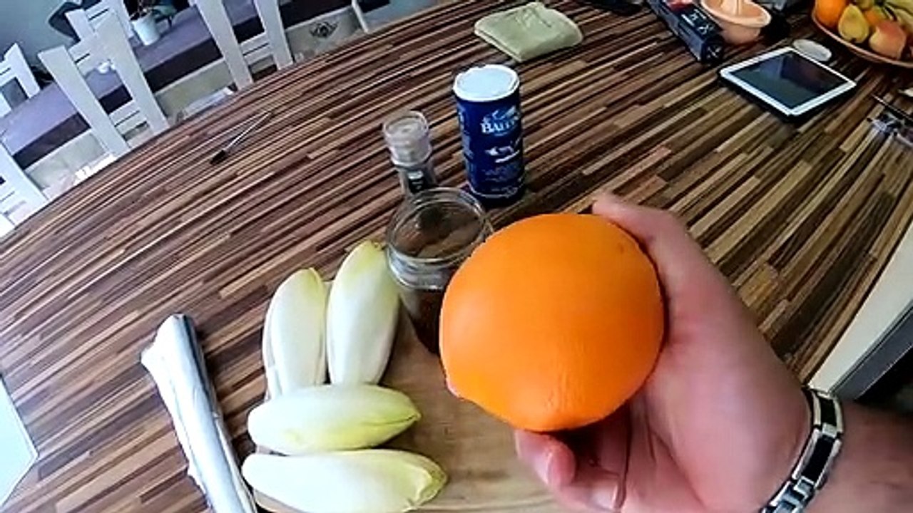 Endive Braisé Au Miel Et Orange