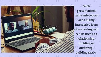 Wolfram Laube Denia-Advantages of Webinar Techniques