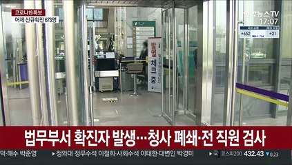 법조계도 코로나19 확산 비상…법무부 청사 폐쇄