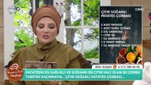 Çıtır soğanlı patates çorbası nasıl yapılır?