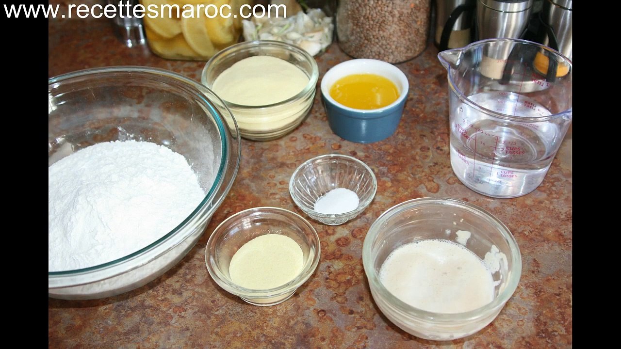 Recette Crêpes Marocaines (Rghaif, Msemen) الرغايف/ مسمن - Recettes Maroc