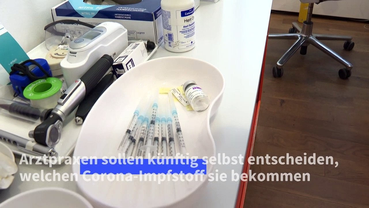 Arztpraxen können nun selbst Corona-Impfstoff auswählen