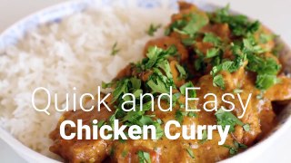 Quick And Easy Chicken Curry Recipe